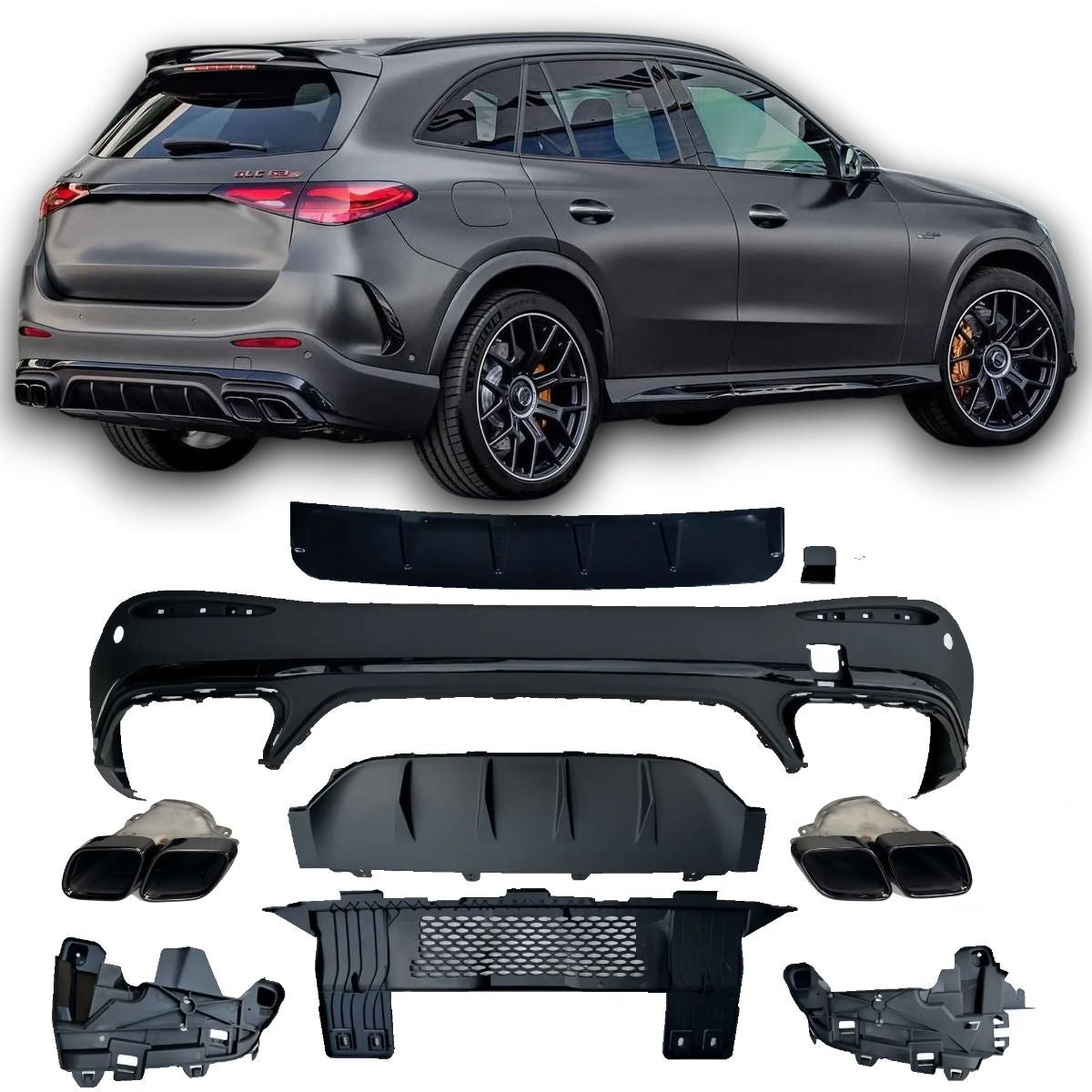 MERCEDES W254 DIFFUSER AMG63S SUV