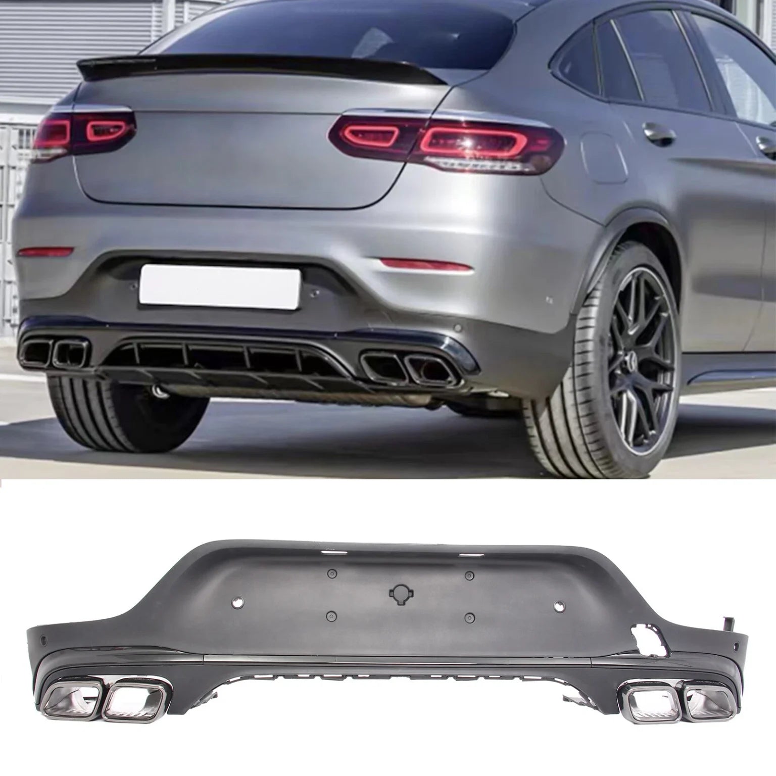 MERCEDES GLC C253 DIFFUSER AMG63