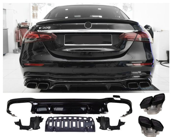 MERCEDES E CLASS W213 DIFFUSER AMG63 FACELIFT